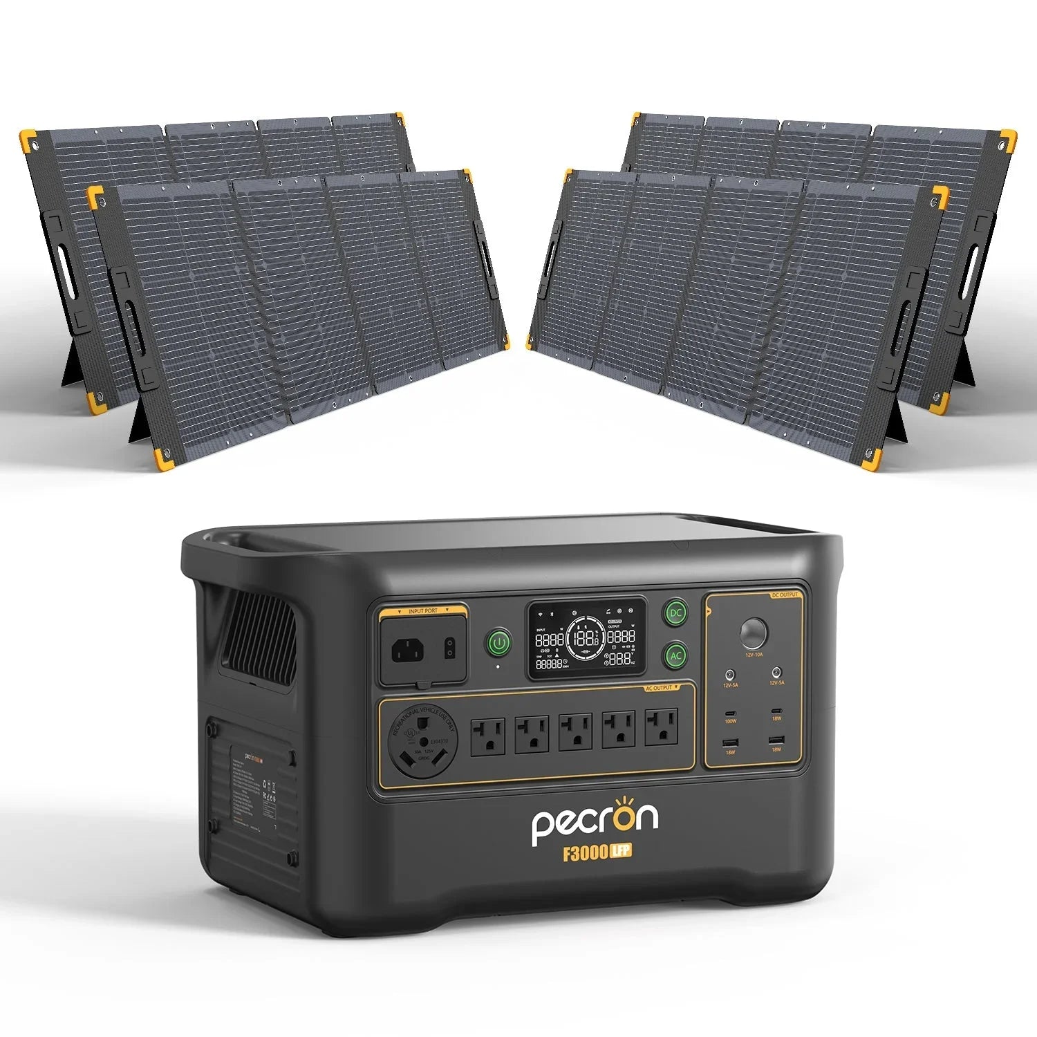 PECRON F3000LFP Portable Power Station 3600W 3072Wh - We The Collective