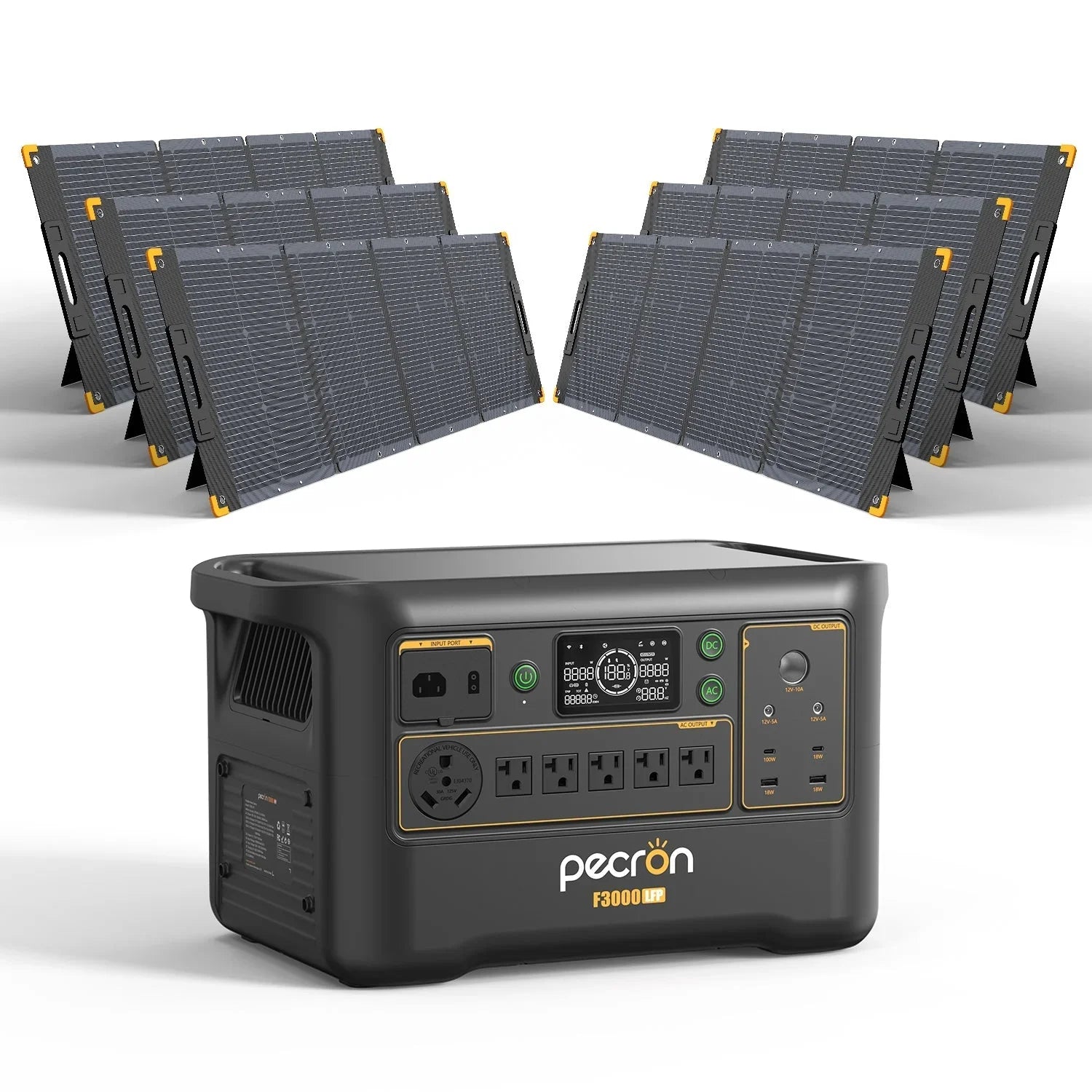 PECRON F3000LFP Portable Power Station 3600W 3072Wh - We The Collective