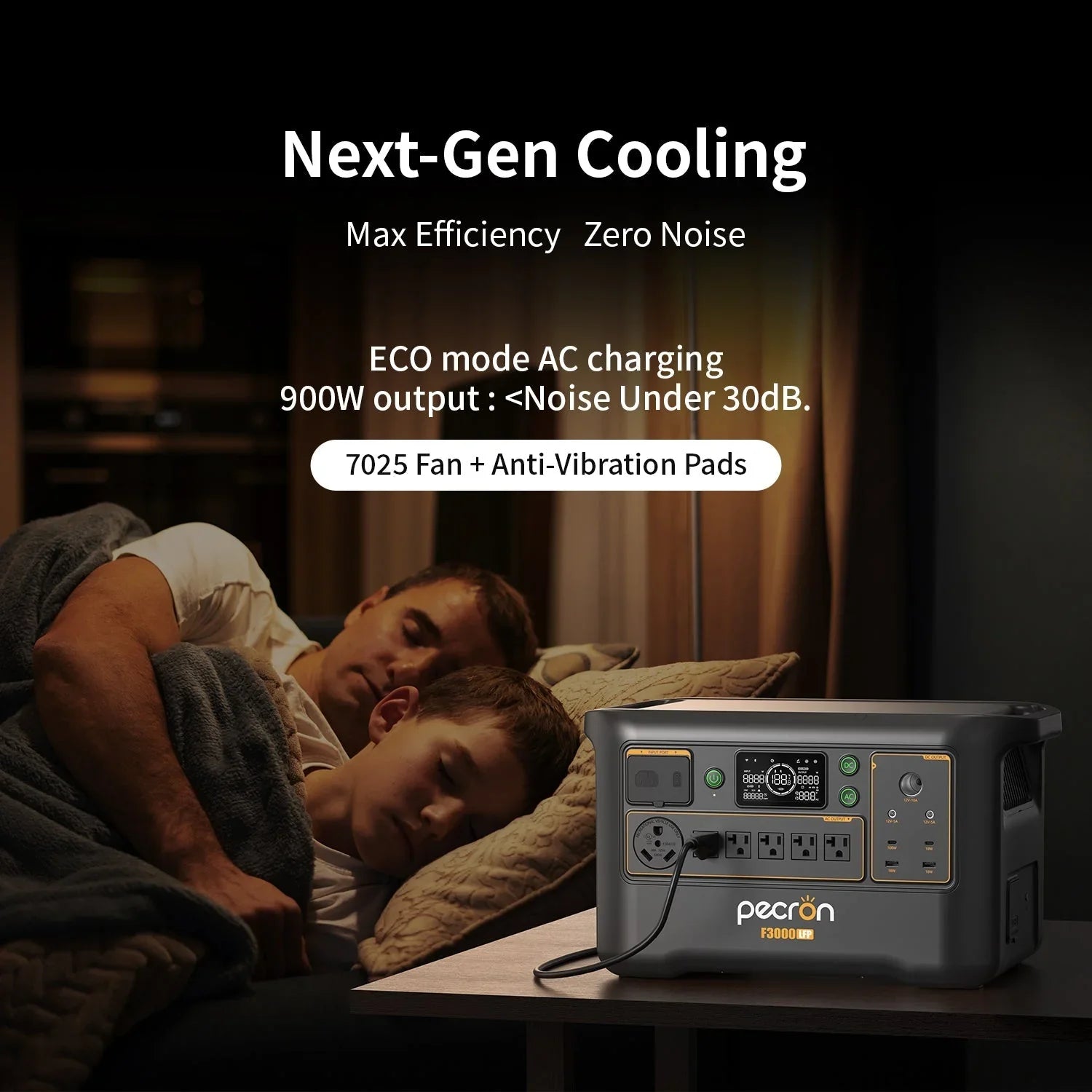 PECRON F3000LFP Portable Power Station 3600W 3072Wh - We The Collective