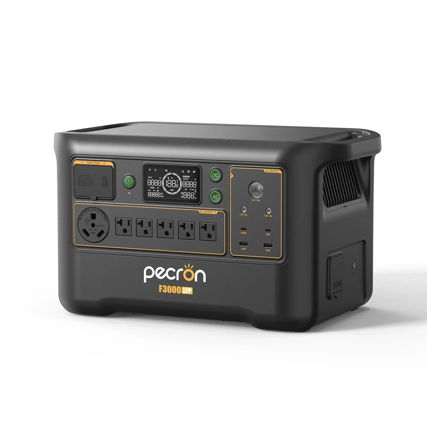 PECRON F3000LFP Portable Power Station 3600W 3072Wh - We The Collective