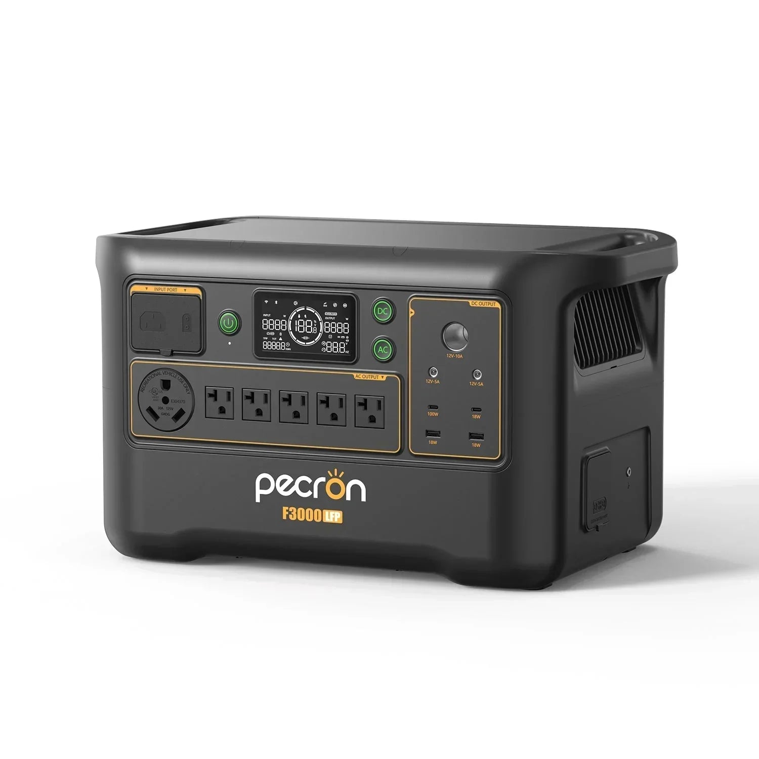PECRON F3000LFP Portable Power Station 3600W 3072Wh - OVERLANDERS Outfitter