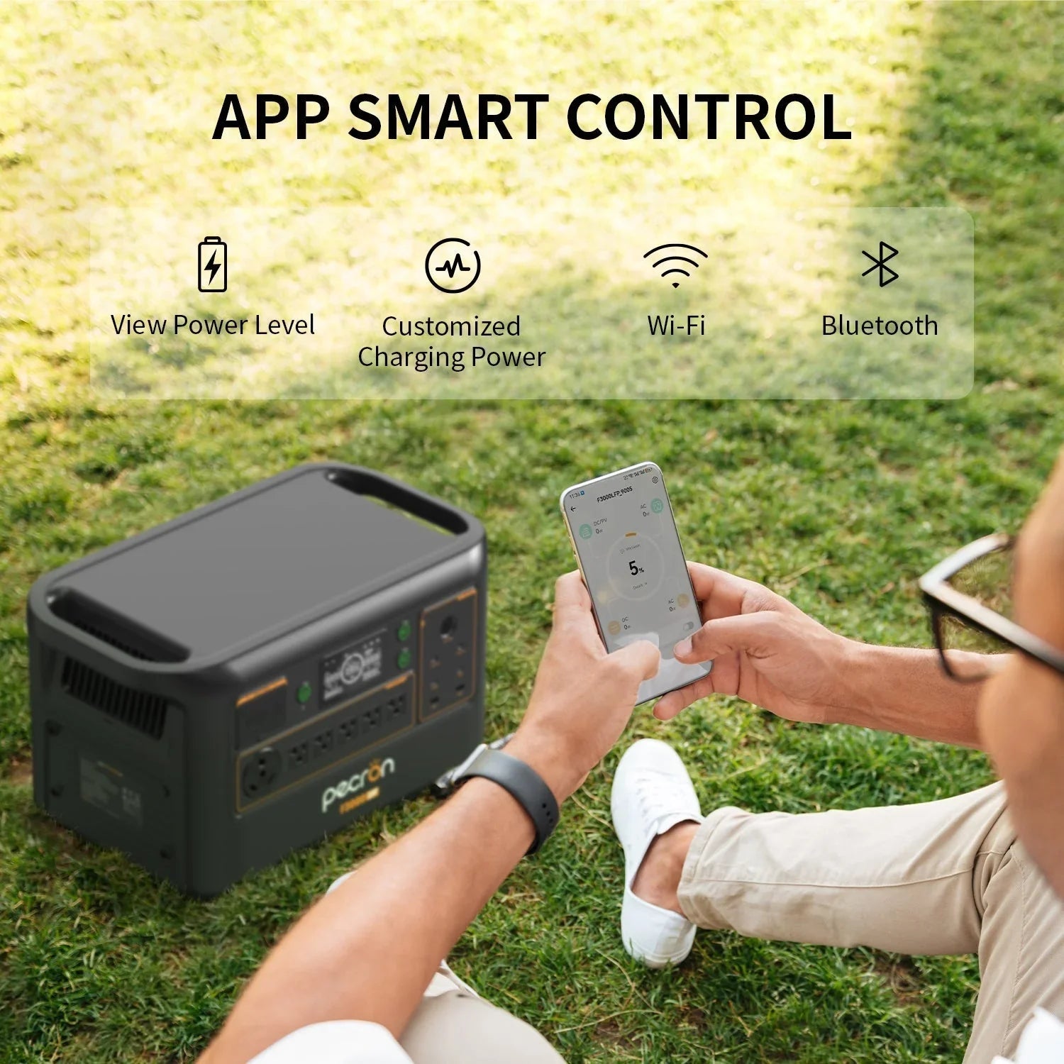 PECRON F3000LFP Portable Power Station 3600W 3072Wh - We The Collective