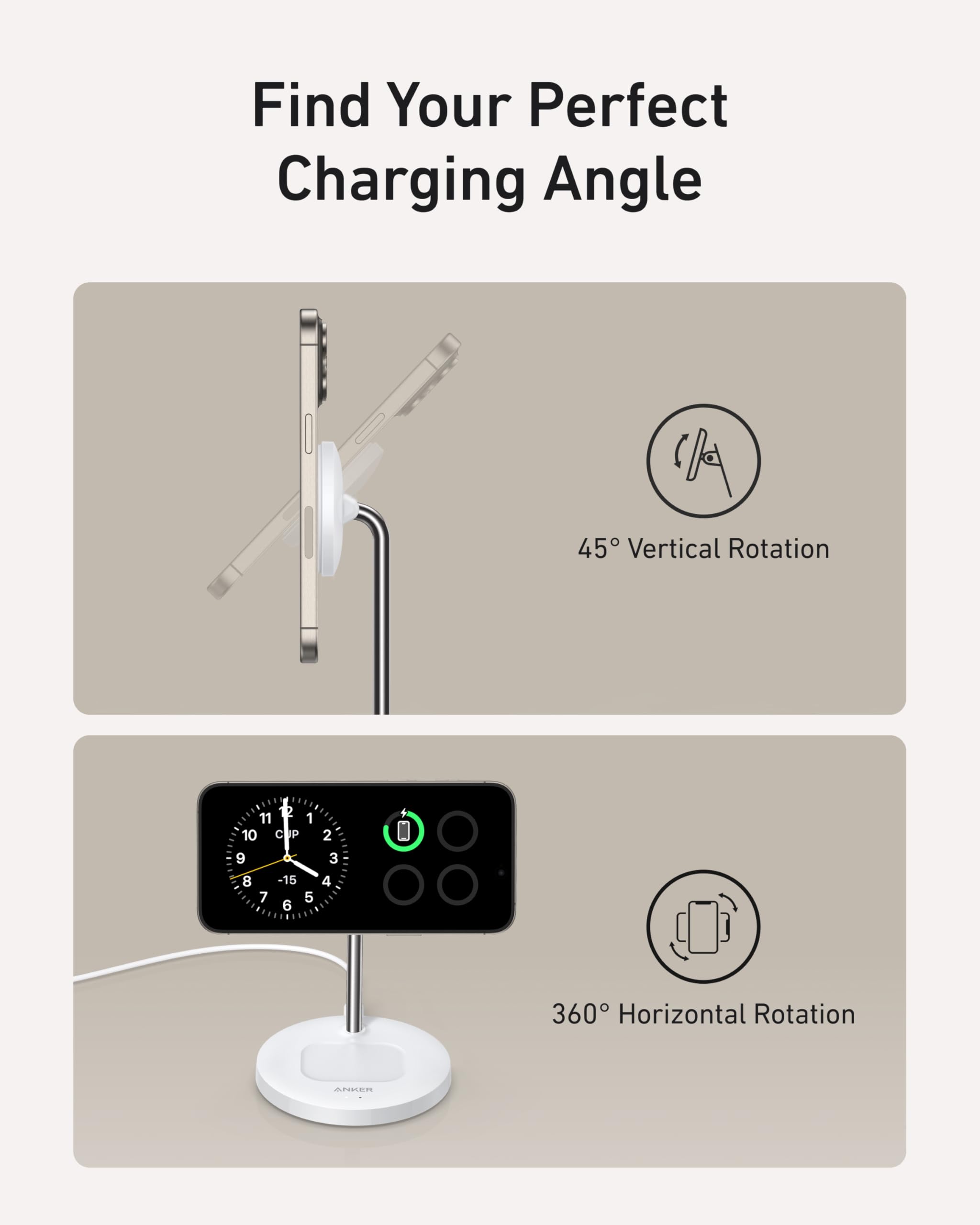 Anker MagGo Wireless Charger (2-in-1 Stand) BOA - We The Collective