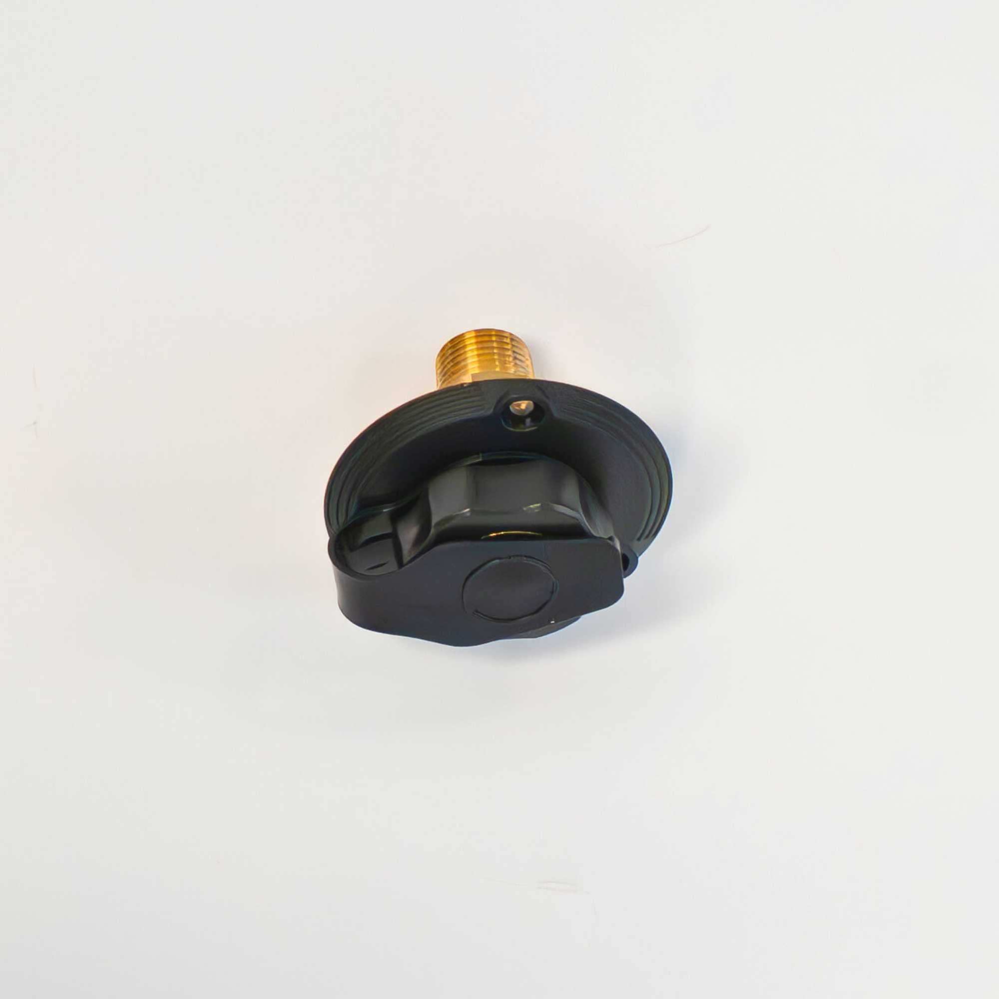 City water fill inlet for water tank by The Van Mart, showcasing durable design and easy installation features.