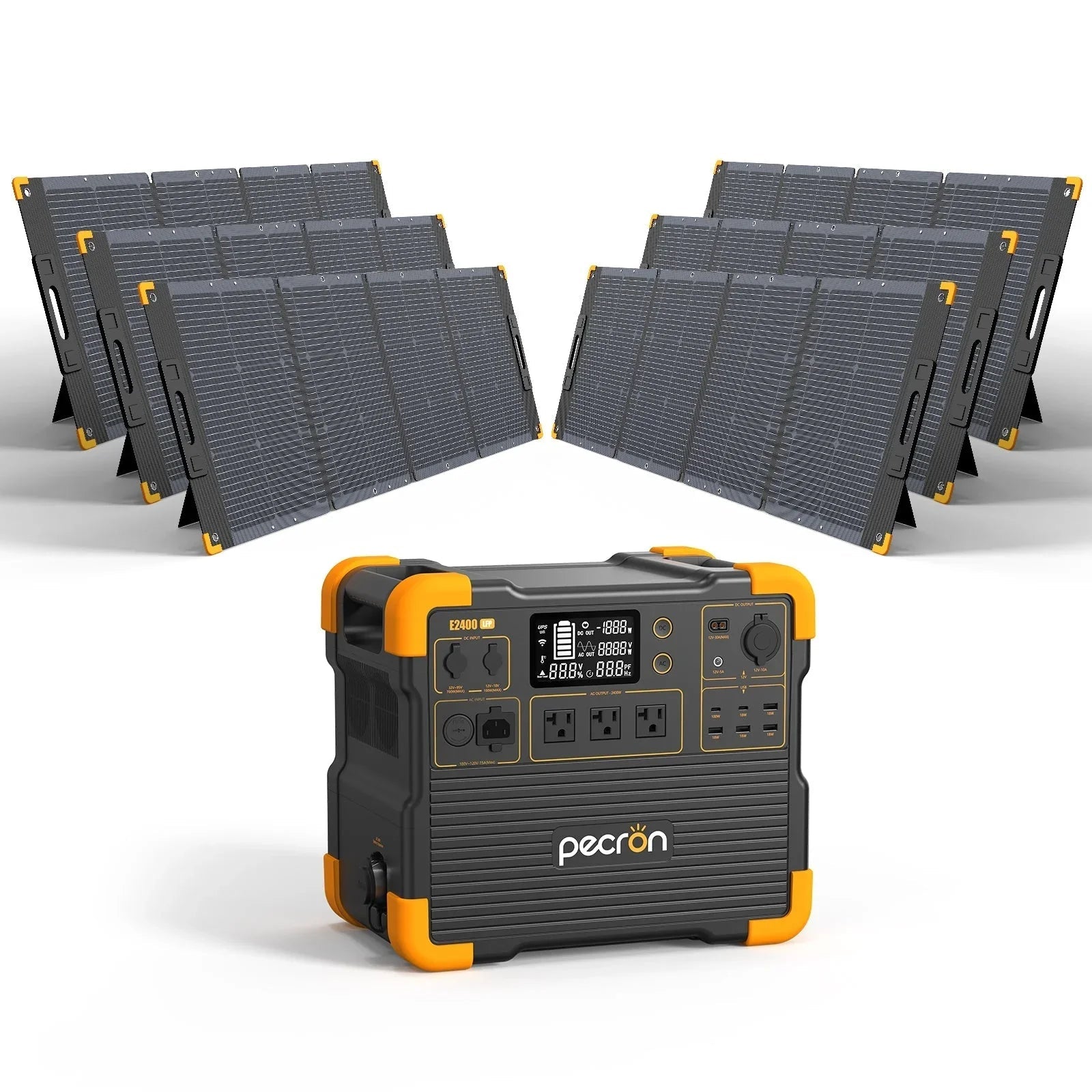 PECRON E2400LFP Portable Power Station 2400W 2048Wh - OVERLANDERS Outfitter