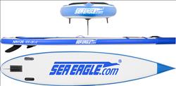 Backcountry Sportsman NN126 NeedleNose inflatable paddleboard with paddle and pump in a compact start-up package.