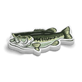 Largemouth Hard Hat Decal - OVERLANDERS Outfitter