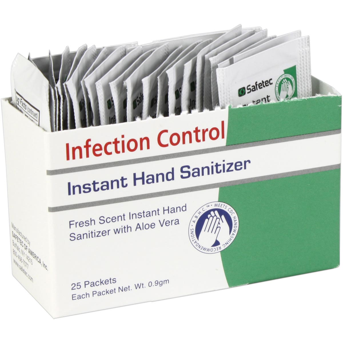 Hand Sanitizer Fresh, .9gm. Pouch, 25 per box - OVERLANDERS Outfitter