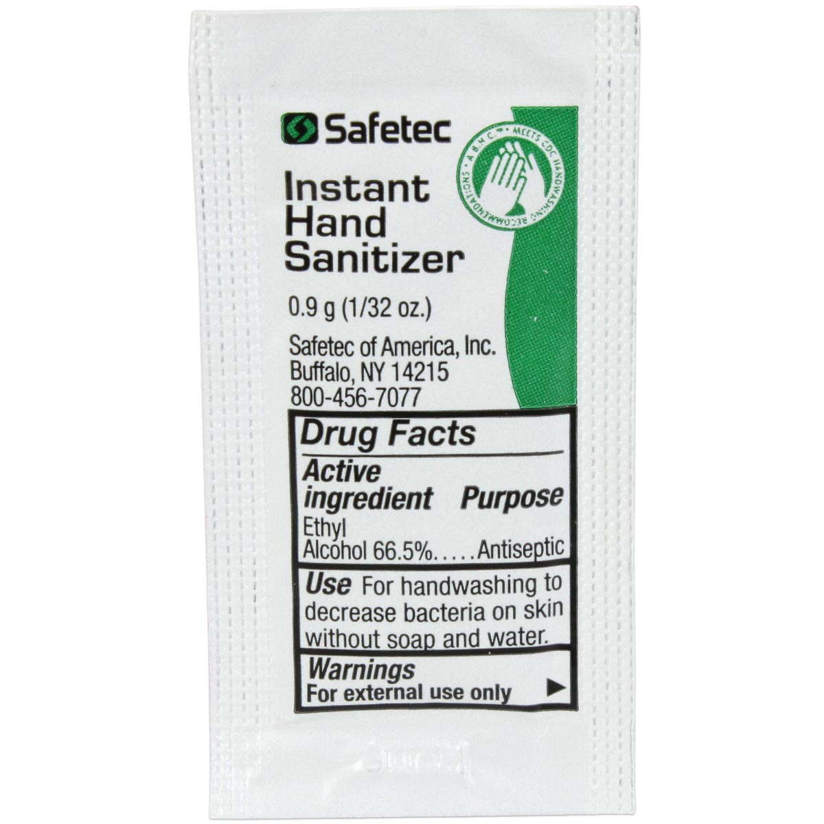 Hand Sanitizer Fresh, .9gm. Pouch, 25 per box - OVERLANDERS Outfitter