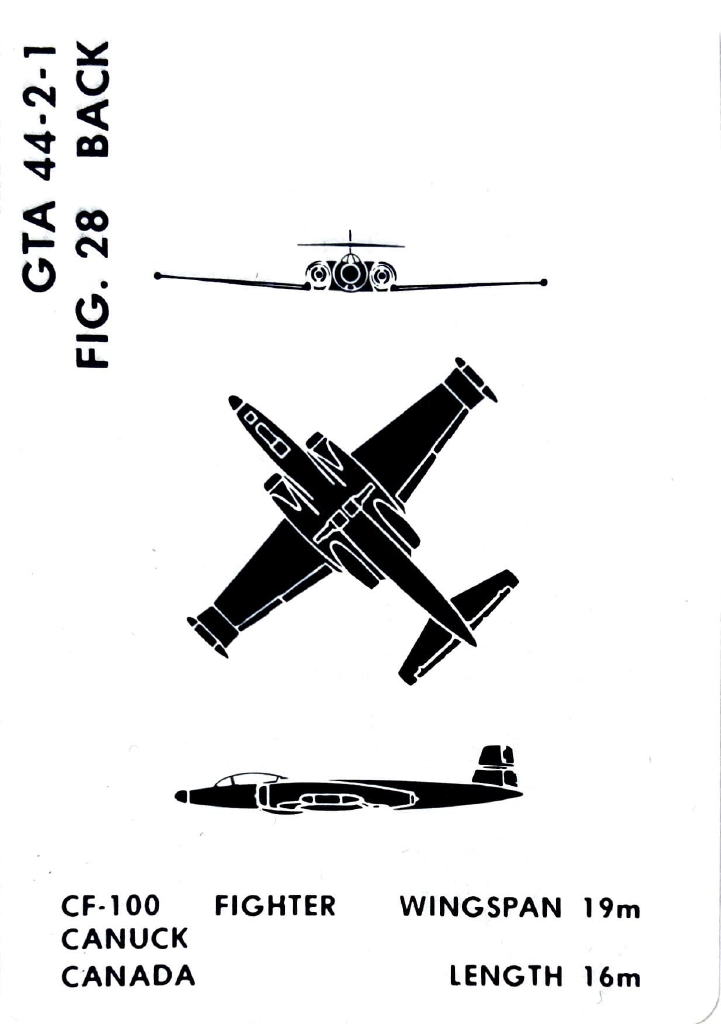 Vintage Aircraft Recognition Card Deck - We The Collective