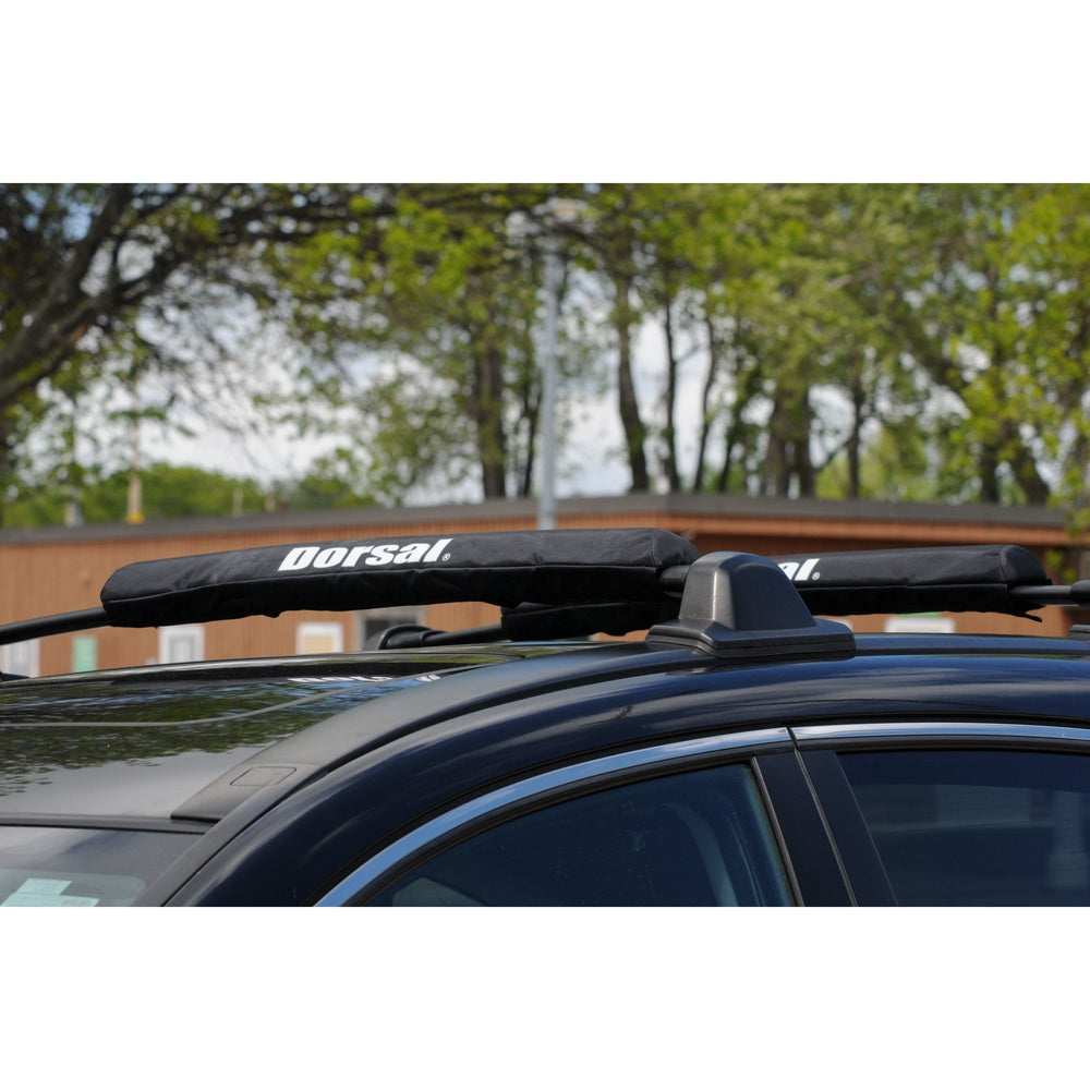 DORSAL Aero Roof Rack Pads for Crossbars - Set of 2 for Surfboards Kayaks SUP Snowboards Paddleboard and Canoe - OVERLANDERS Outfitter