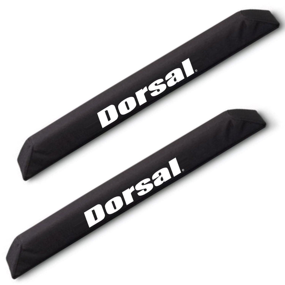 DORSAL Aero Roof Rack Pads for Crossbars - Set of 2 for Surfboards Kayaks SUP Snowboards Paddleboard and Canoe - OVERLANDERS Outfitter