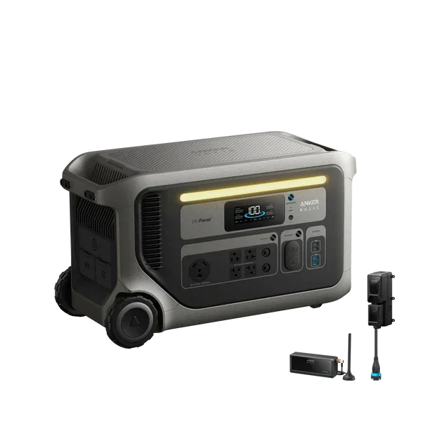 Anker SOLIX F3000 Portable Portable Power Station + Power Saver Kits - We The Collective