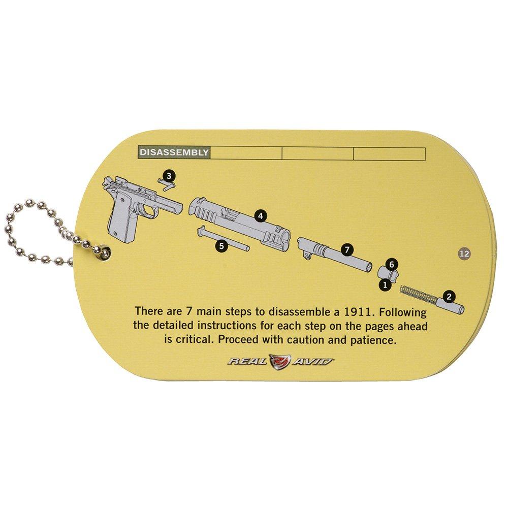 HCC Tactical Field Guide 1911 for cleaning and maintenance, featuring detailed instructions and tools for 1911 pistols.