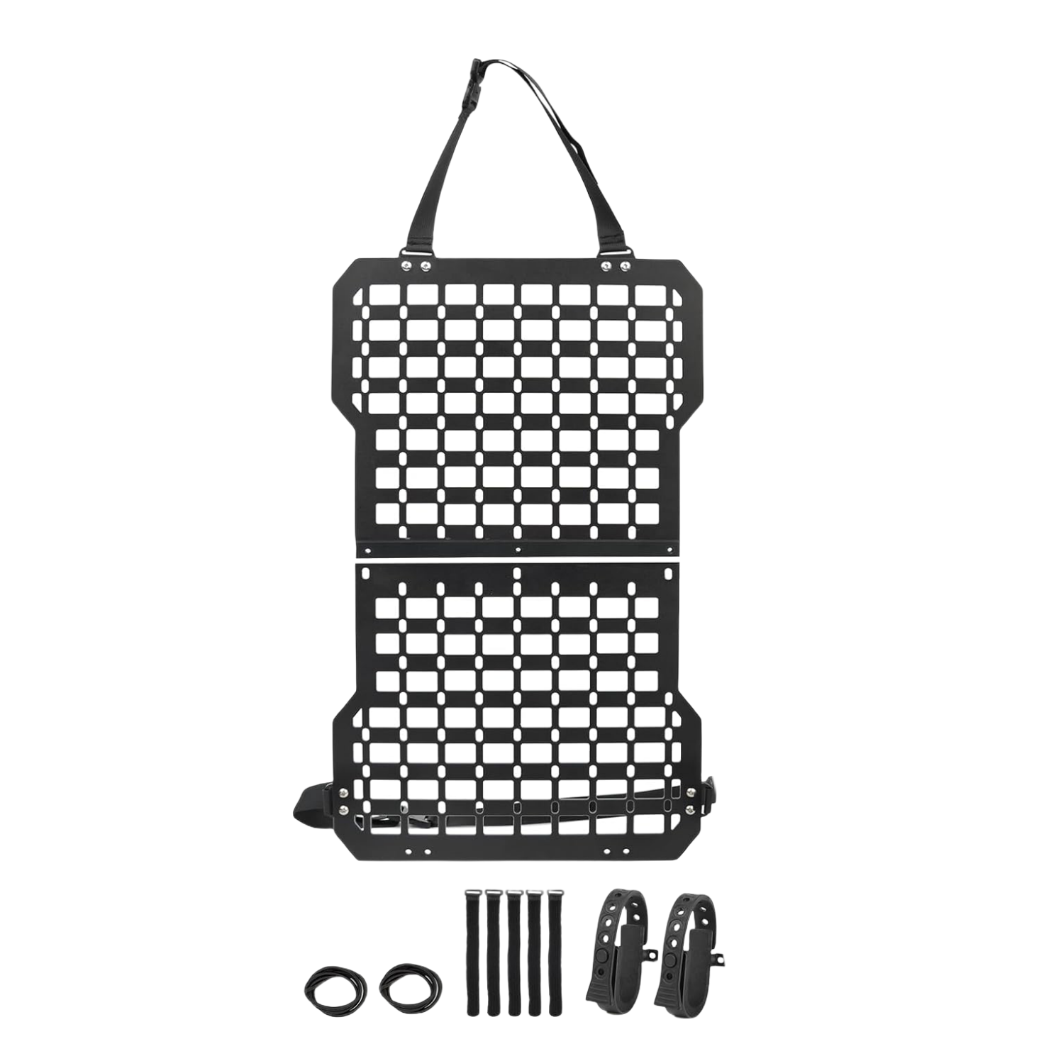 Universal Seat Back Molle Panel Organizer With Gun Holder - OVERLANDERS Outfitter