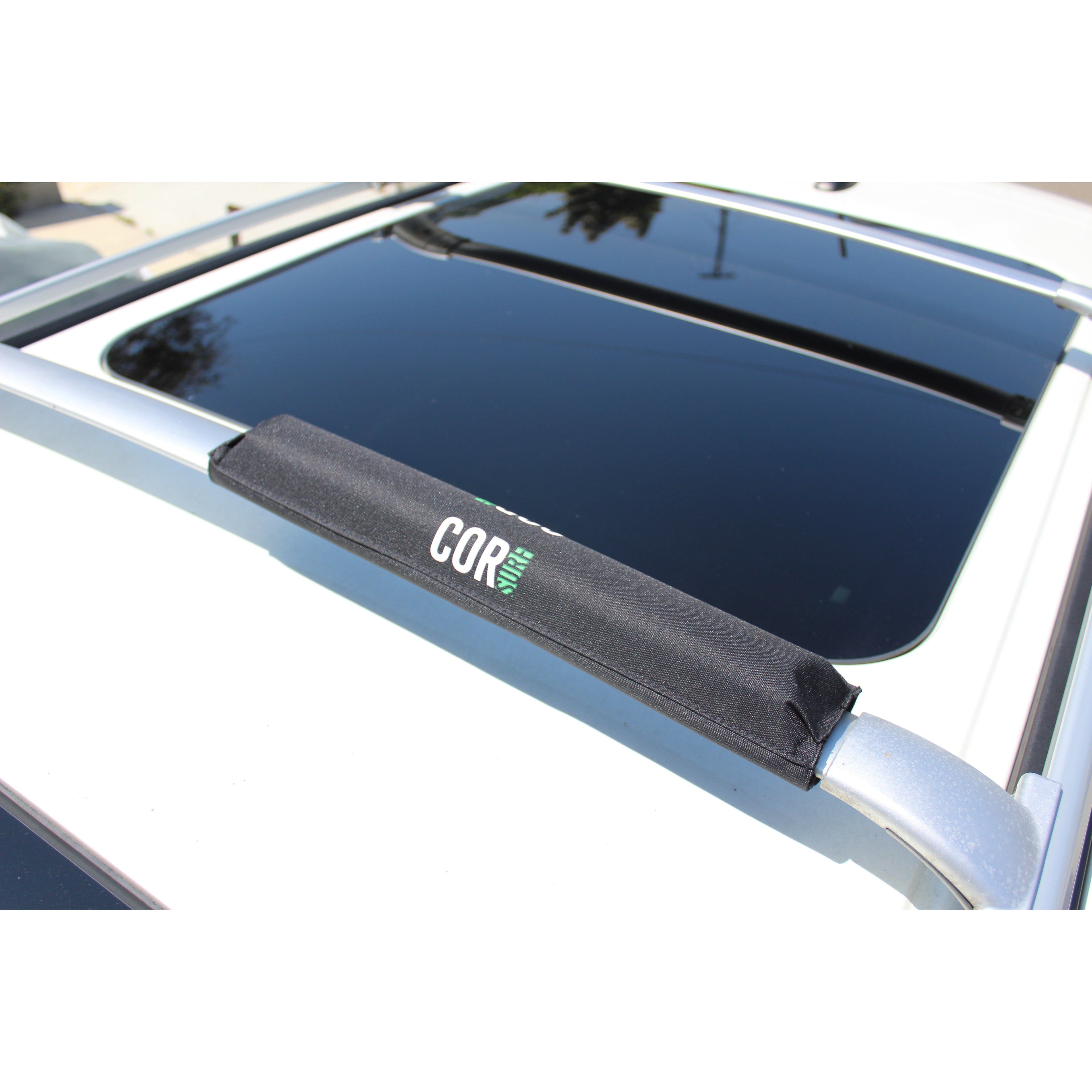 Aero Roof Rack Pad with 10' Scratch-Resistant Tie Downs(Flat Bars) - OVERLANDERS Outfitter