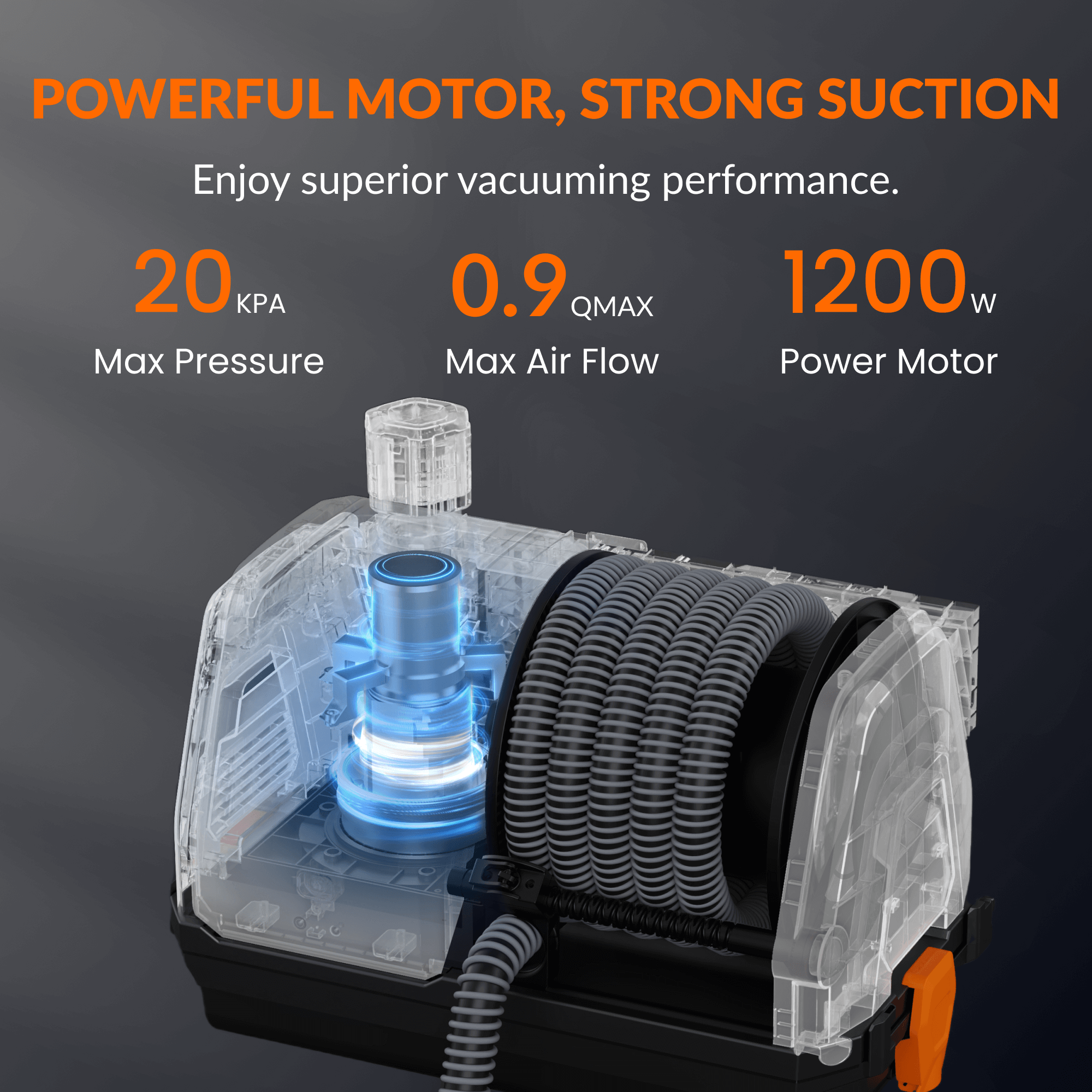 Grandstorm Retractable Vacuum Cleaner - OVERLANDERS Outfitter