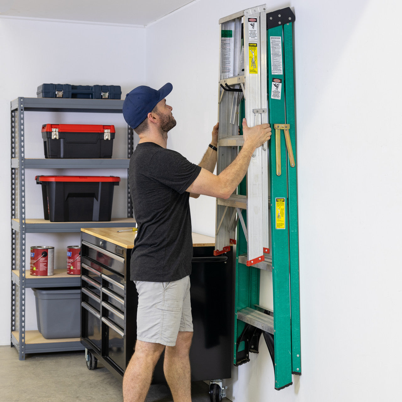 Ladder Storage Wall Hook | Holds 50 lbs - OVERLANDERS Outfitter