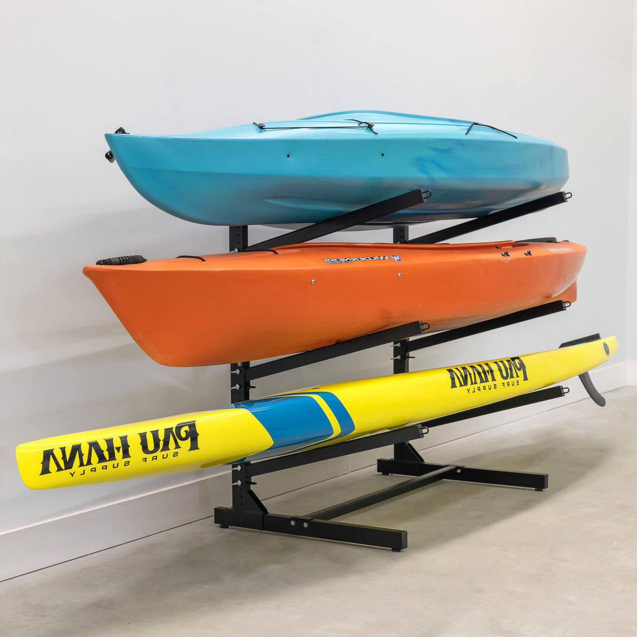 G-Surfboard & SUP Rack | Indoor-Outdoor Storage | 3 Levels - OVERLANDERS Outfitter