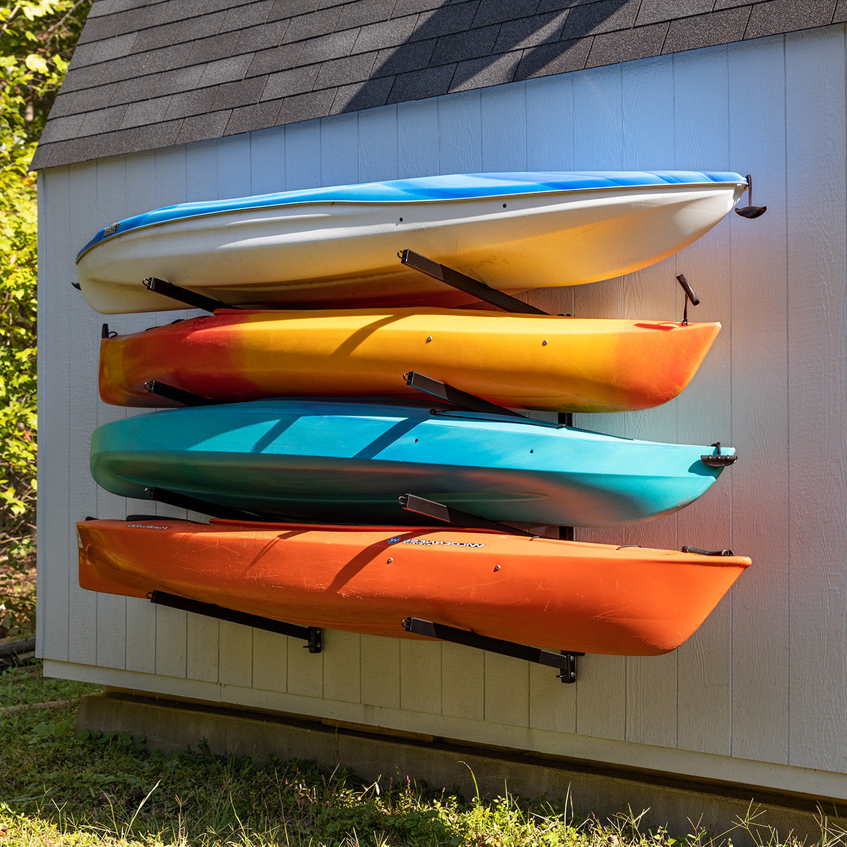 Shenandoah Kayak Rack | Outdoor Adjustable Storage | 4 Levels - OVERLANDERS Outfitter