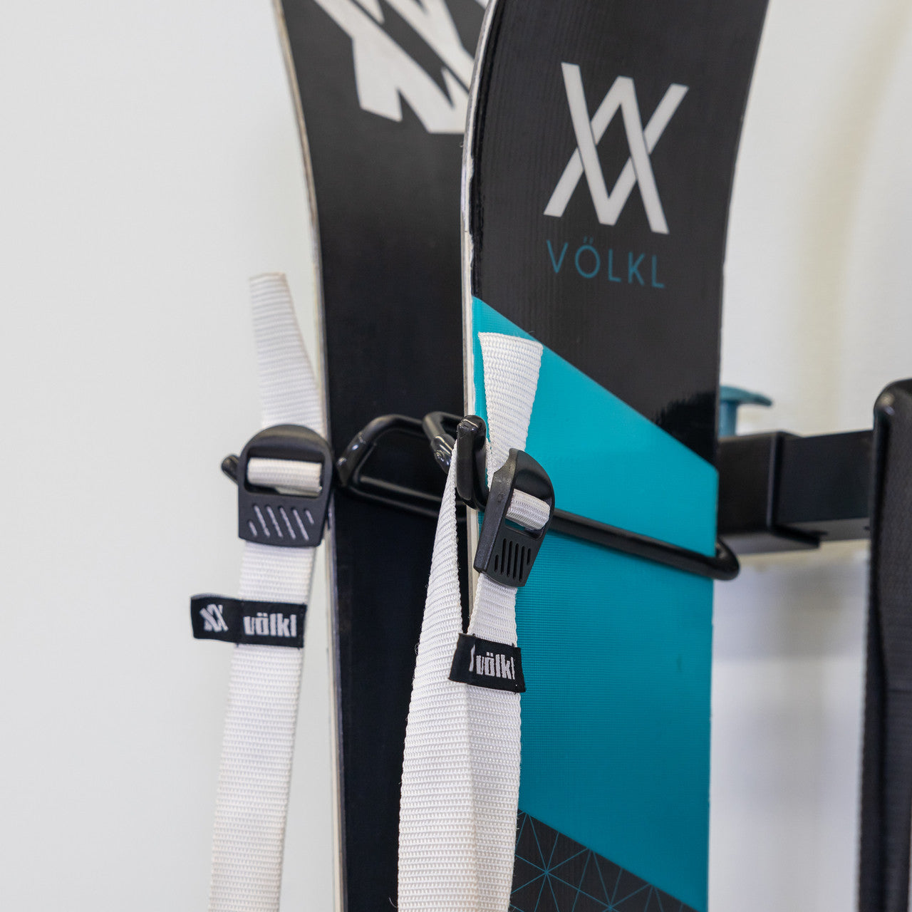Lone Peak Ski Rack | Adjustable Wall Storage System | Holds 5 Pairs of Skis - OVERLANDERS Outfitter