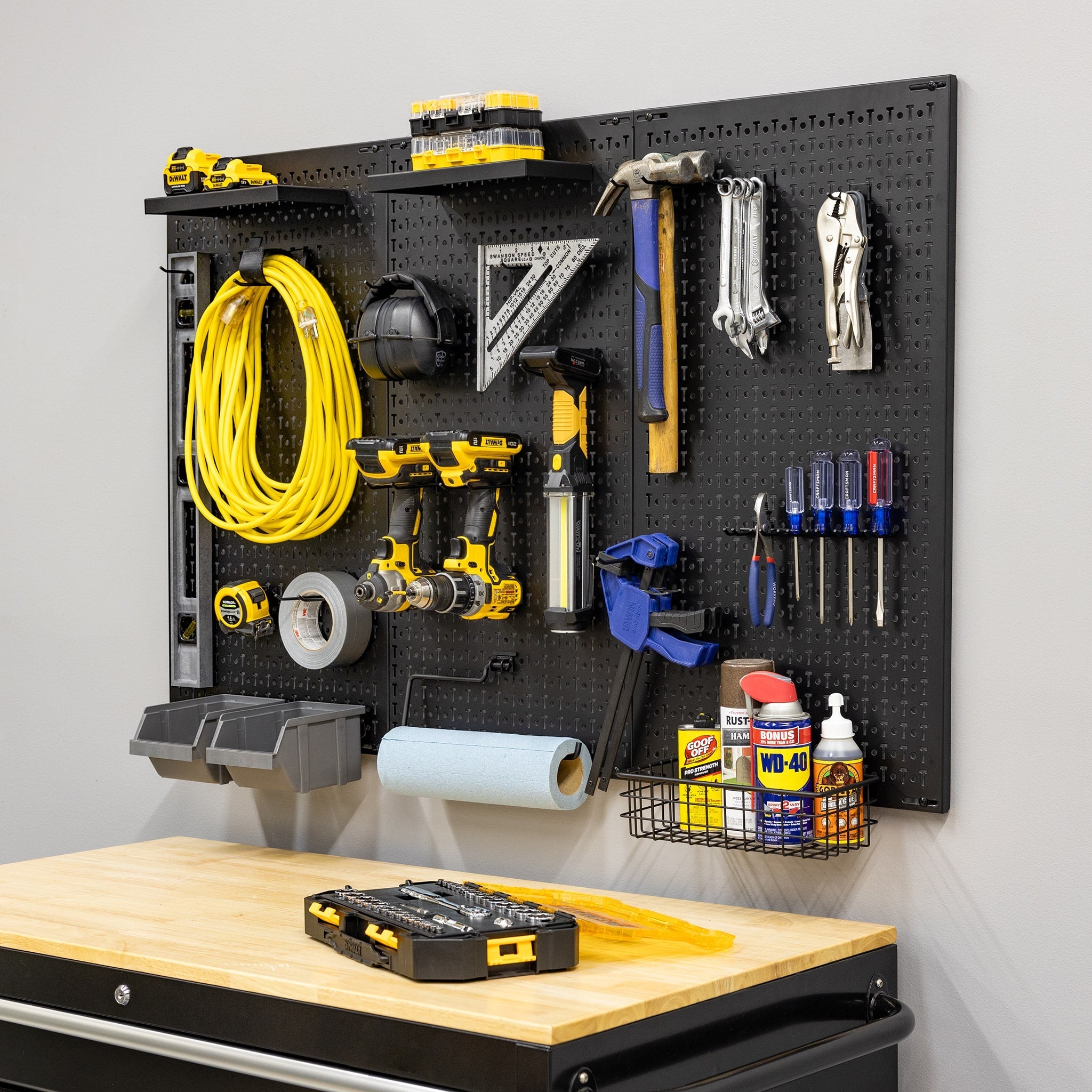 51" x 32" Pegboard |20 Attachments - OVERLANDERS Outfitter