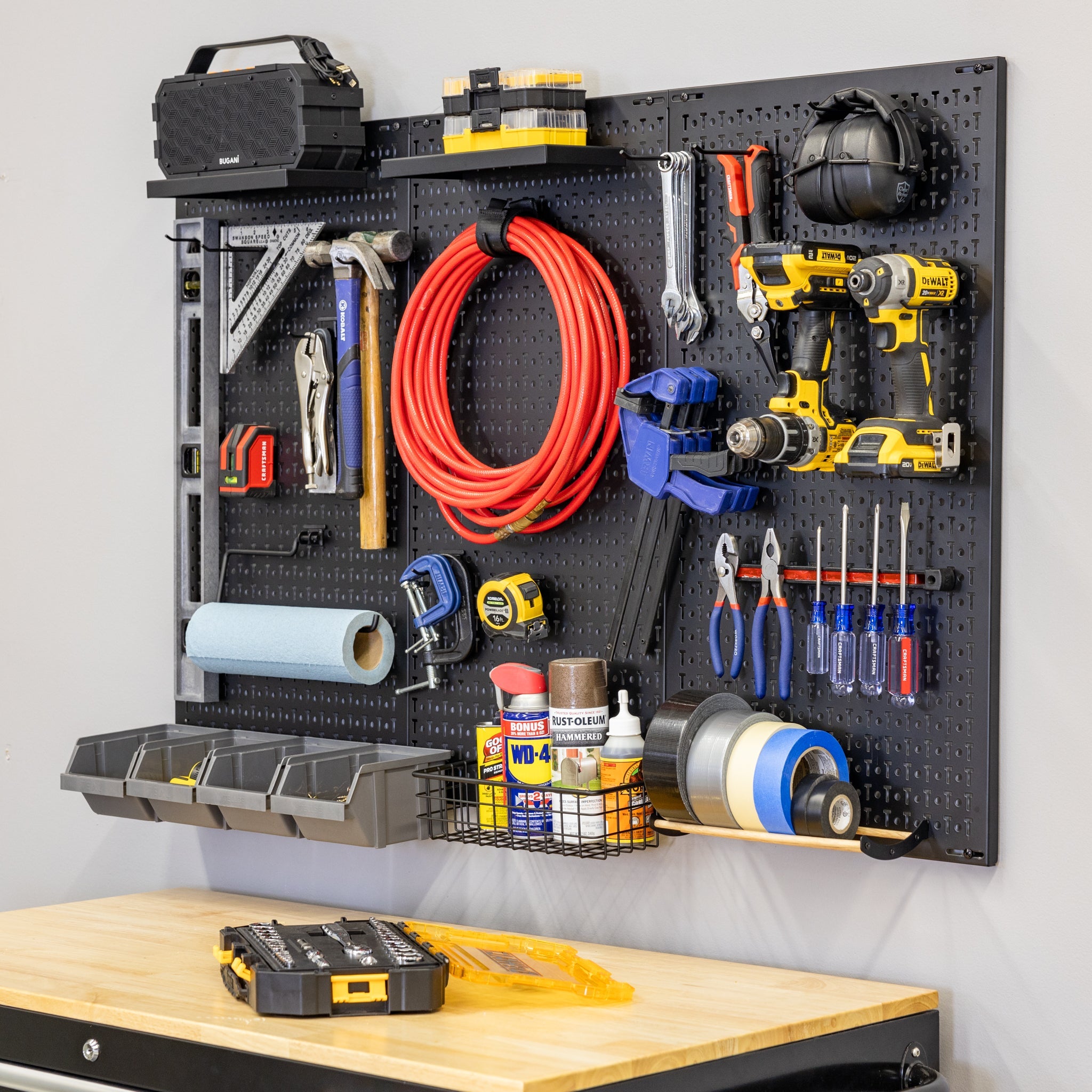 51" x 32" PRO Pegboard | 23 Attachments - OVERLANDERS Outfitter