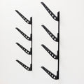 XSR Adjustable Wall Rack | Multi-Use | 4 Levels | Black - OVERLANDERS Outfitter