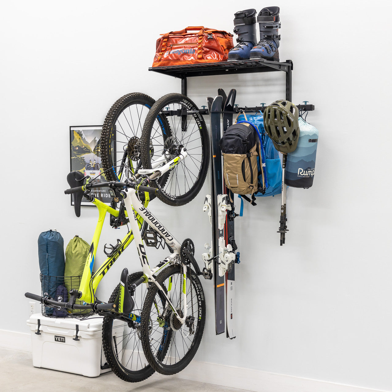 G-Adventure + Shelf | Adjustable Wall Storage System | Holds 300 lbs - OVERLANDERS Outfitter