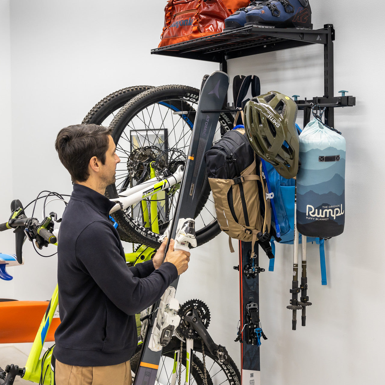 G-Adventure + Shelf | Adjustable Wall Storage System | Holds 300 lbs - OVERLANDERS Outfitter
