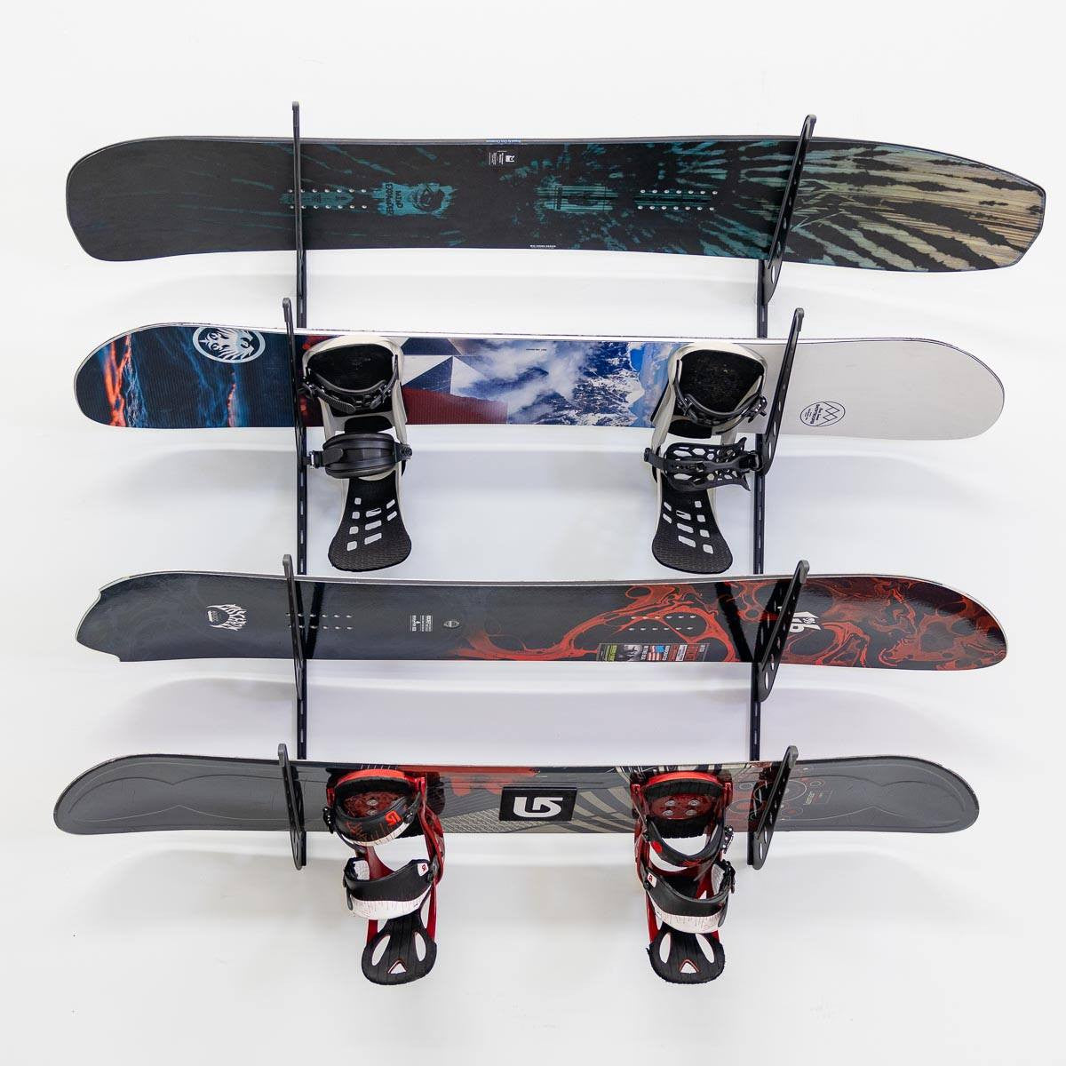 XSR Adjustable Wall Rack | Multi-Use | 4 Levels | Black - OVERLANDERS Outfitter