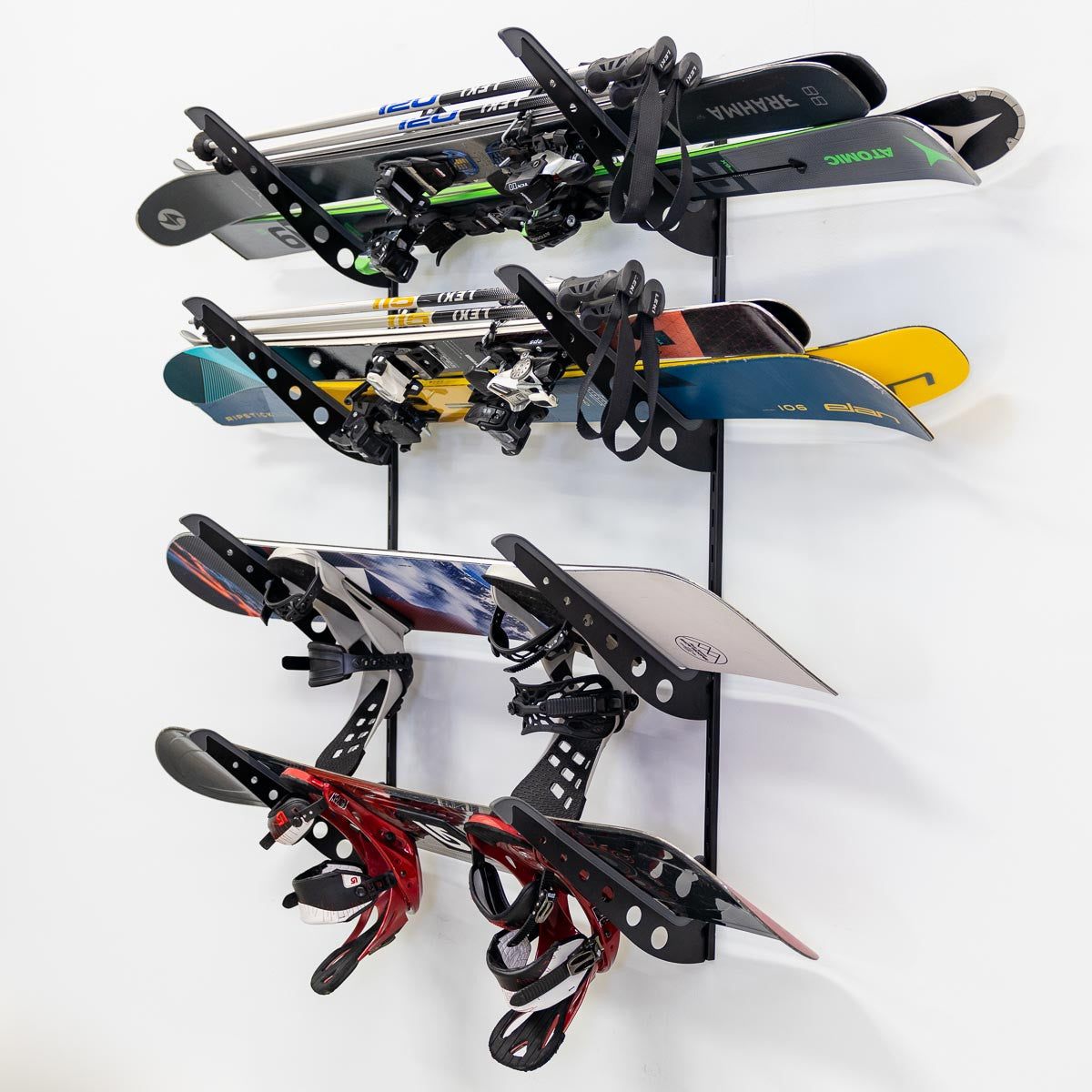 Jay Peak Ski & Snowboard Rack | Adjustable Storage XSR | 4 Levels - OVERLANDERS Outfitter