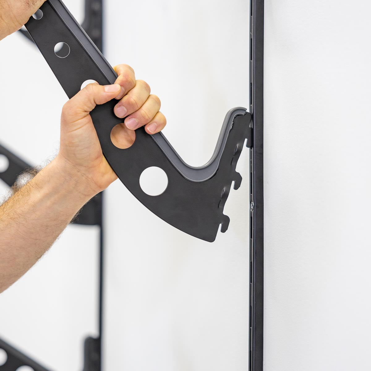 XSR Adjustable Wall Rack | Multi-Use | 4 Levels | Black - OVERLANDERS Outfitter