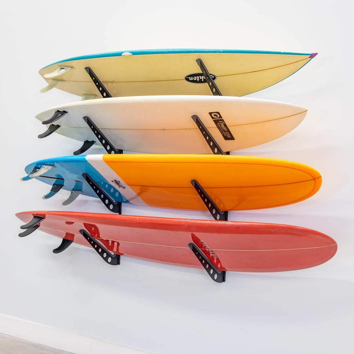XSR Adjustable Wall Rack | Multi-Use | 4 Levels | Black - OVERLANDERS Outfitter