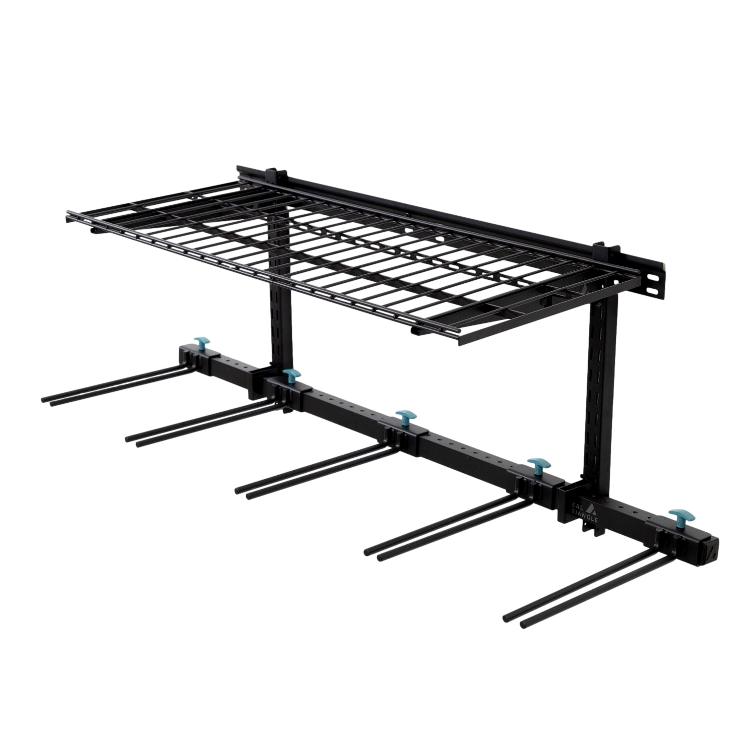 Solitude Ski Wire Shelf | Adjustable Wall Storage System | Holds 10 Pairs of Skis - OVERLANDERS Outfitter