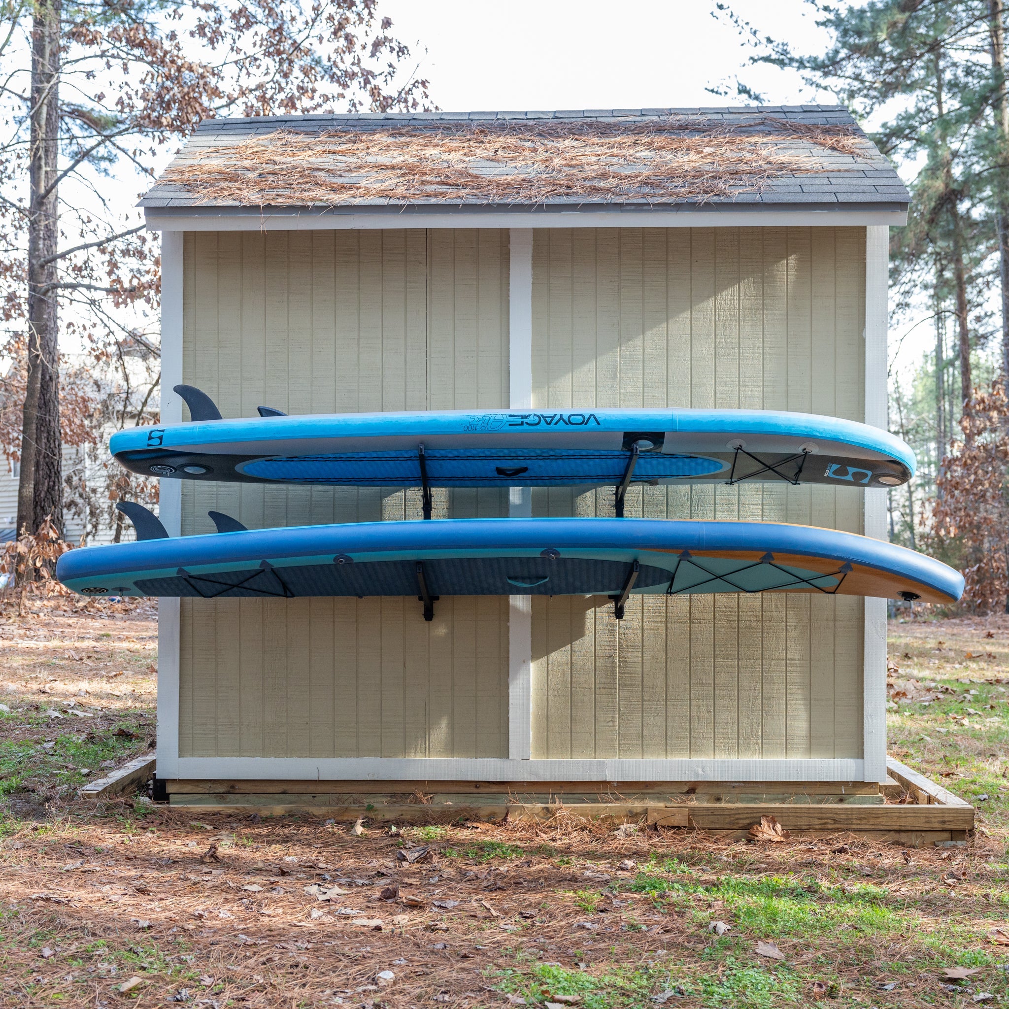 Sandbridge SUP & Surfboard Storage | Outdoor Adjustable Rack | 2 Level - OVERLANDERS Outfitter