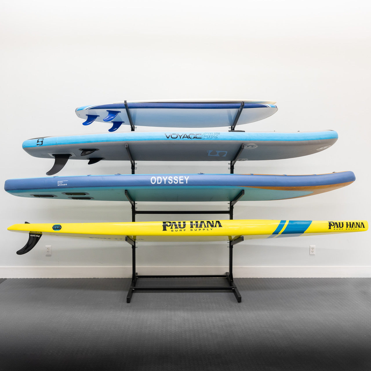G-Watersport 4 Freestanding Surfboard & SUP Rack | 4 Levels | Indoor-Outdoor Storage - OVERLANDERS Outfitter