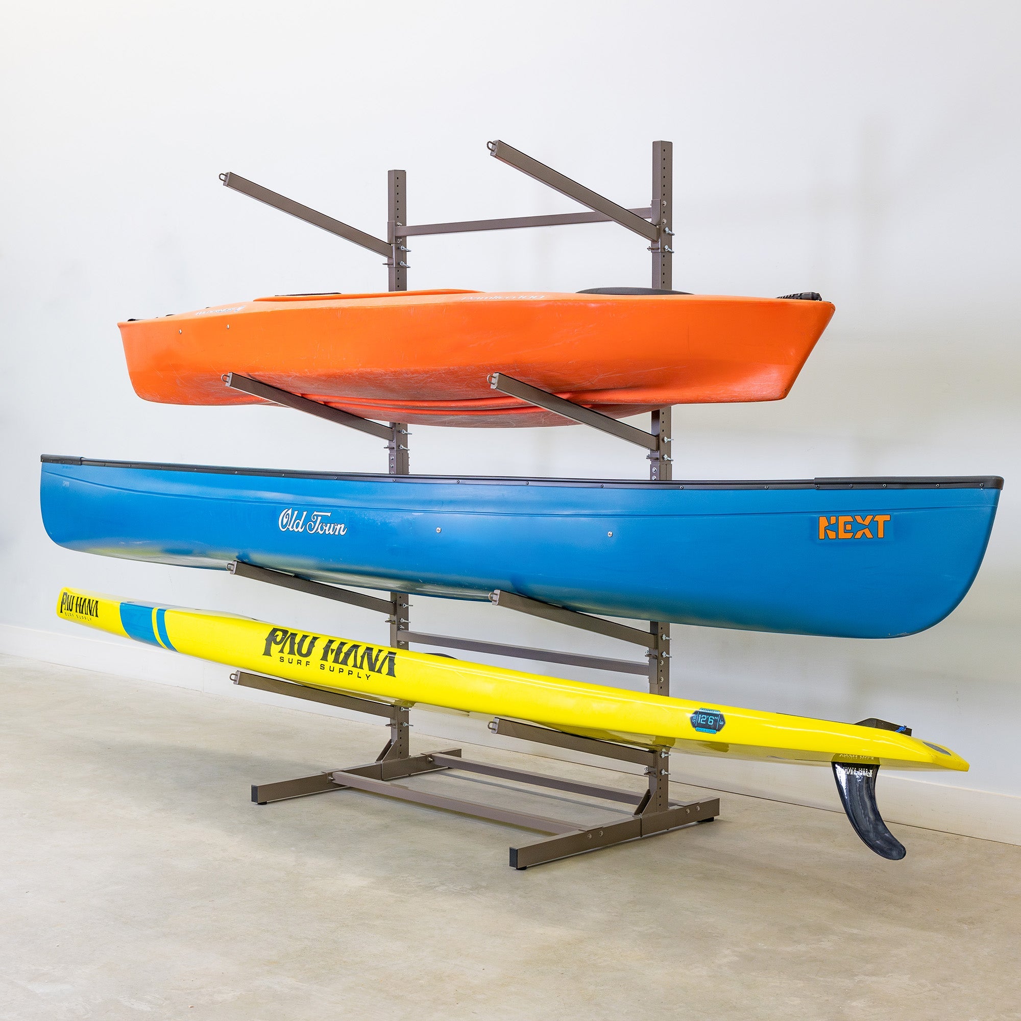 G-Surfboard & SUP Rack | 4 Levels | Indoor-Outdoor - OVERLANDERS Outfitter