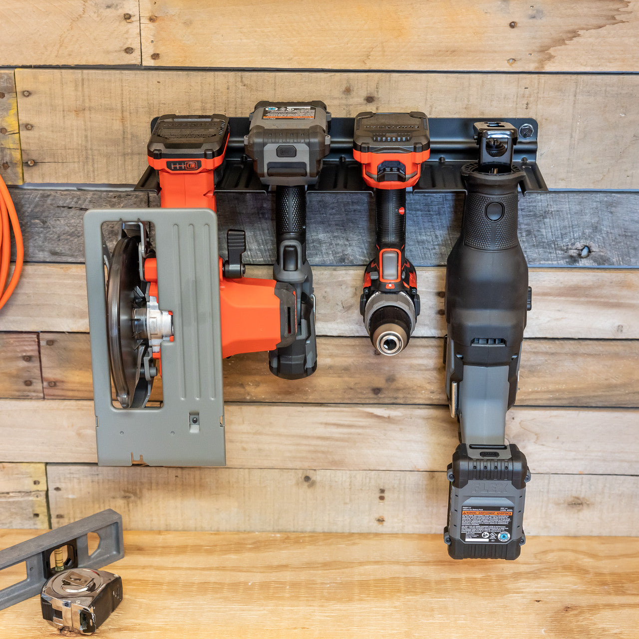 E-Power Tool Organizer | Garage Storage Rack - OVERLANDERS Outfitter