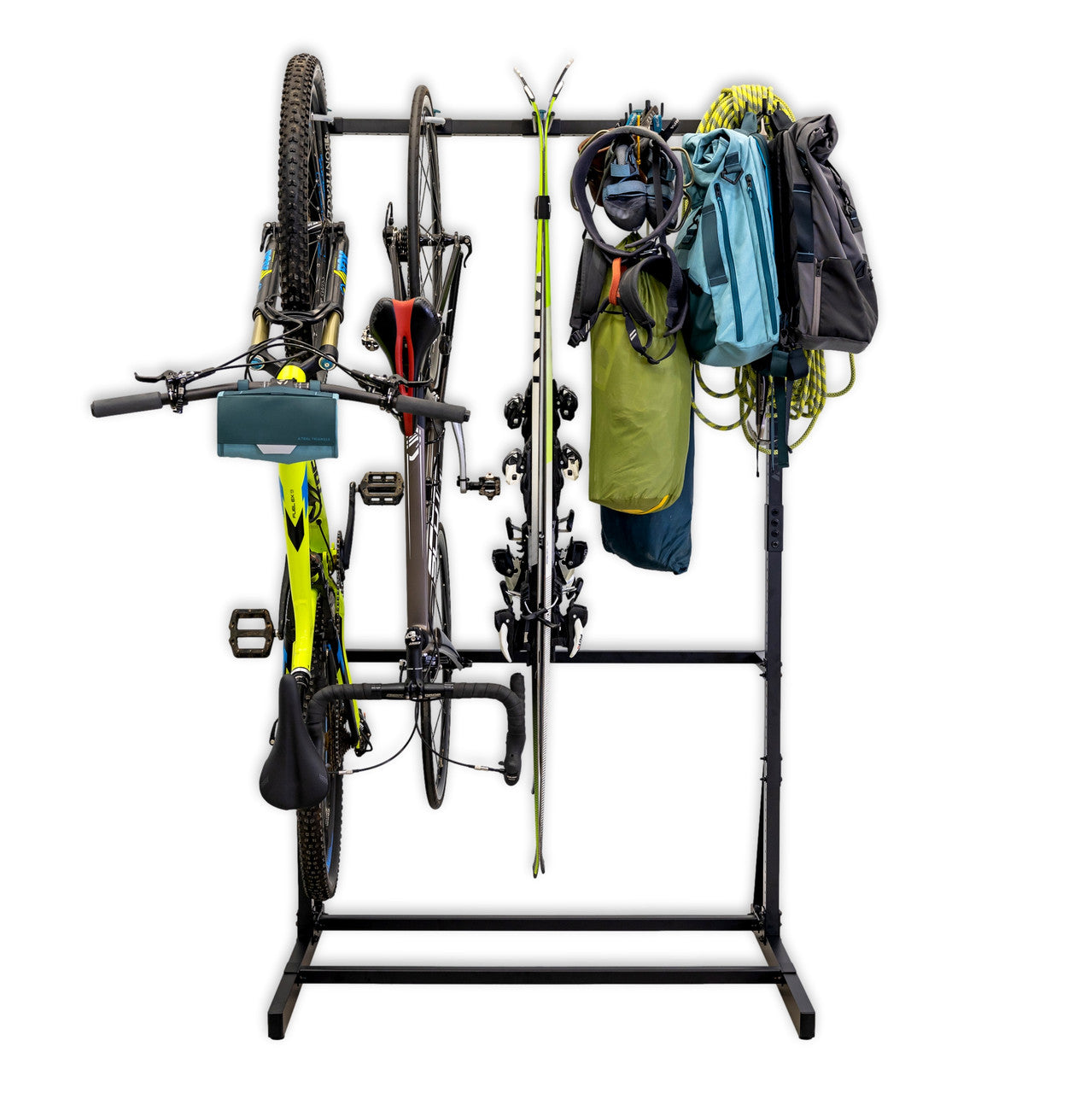 Freestanding Outdoor Gear Rack | G-Adventure | Holds 300 lbs - OVERLANDERS Outfitter