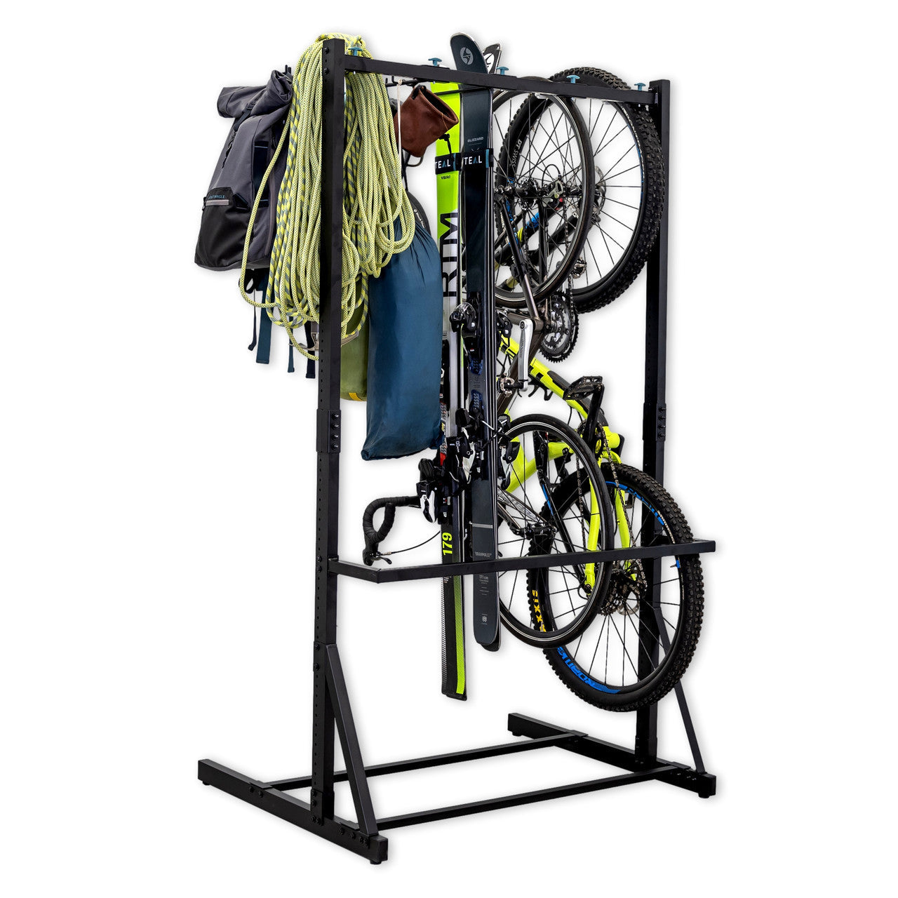 Freestanding Outdoor Gear Rack | G-Adventure | Holds 300 lbs - OVERLANDERS Outfitter