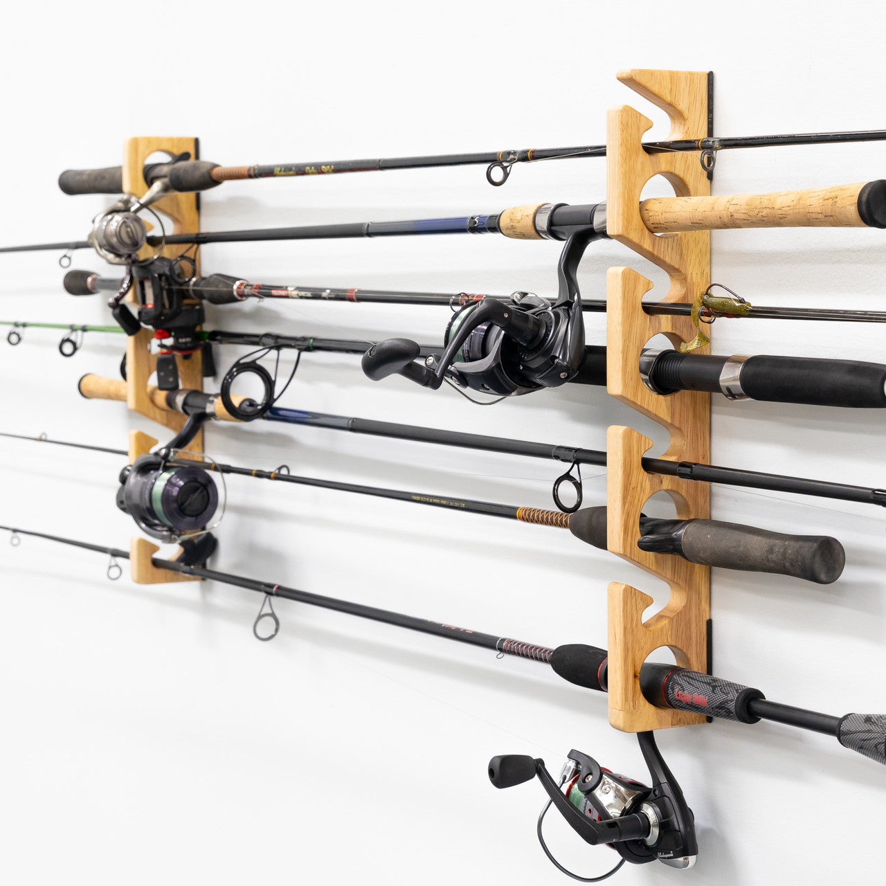 Stillwater Fishing Pole Storage Rack | Holds up to 8 Rods - OVERLANDERS Outfitter
