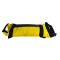 Recycled Firefighter Spark Starter Workout Battle Bag with multiple compartments and sturdy handles for fitness and gym use.