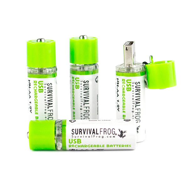 USB Rechargeable AA Batteries - OVERLANDERS Outfitter