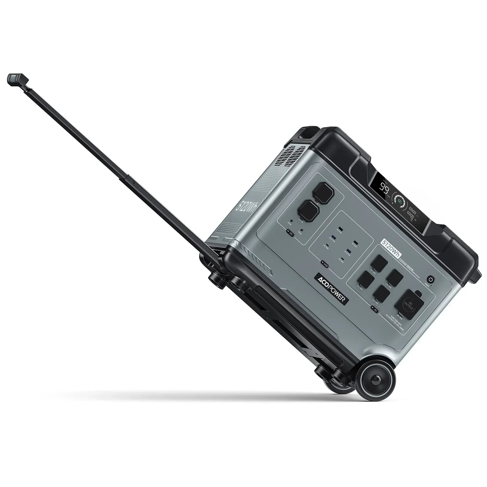 P5000 Portable Power Station 5120Wh/2200W - OVERLANDERS Outfitter