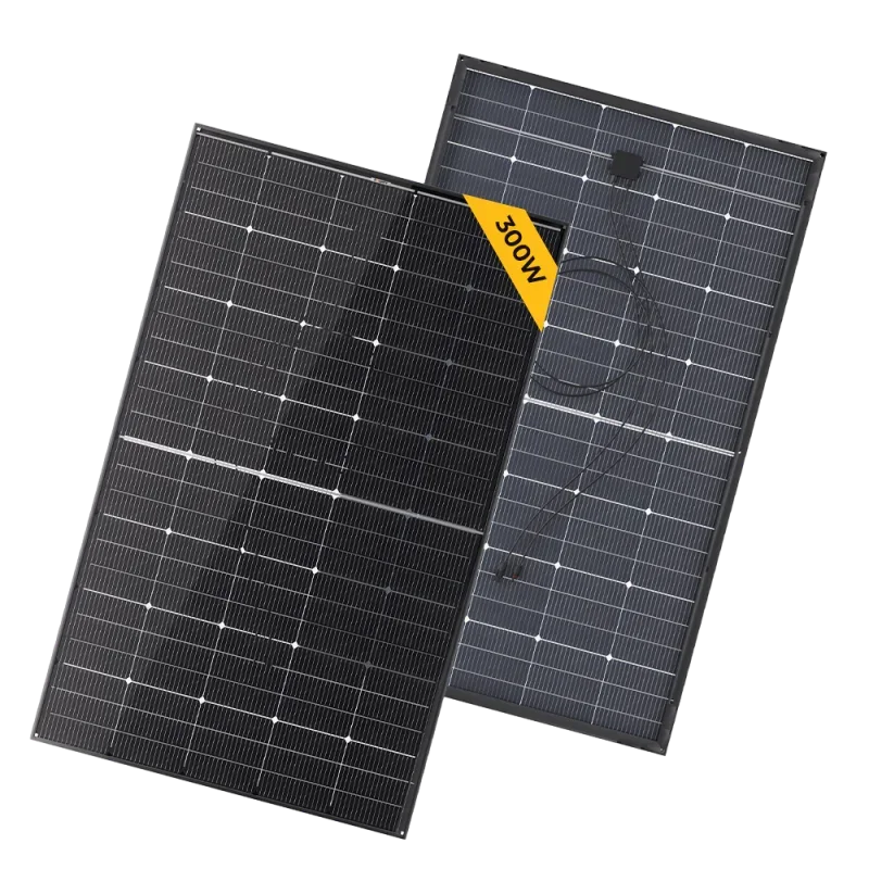 BougeRV 300 Watt N-Type Rigid Bifacial 16BB Mono Solar Panel - OVERLANDERS Outfitter
