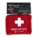 Ultralight waterproof first aid kit by Near Zero Outdoor Gear, compact emergency medical supplies in a durable waterproof case.
