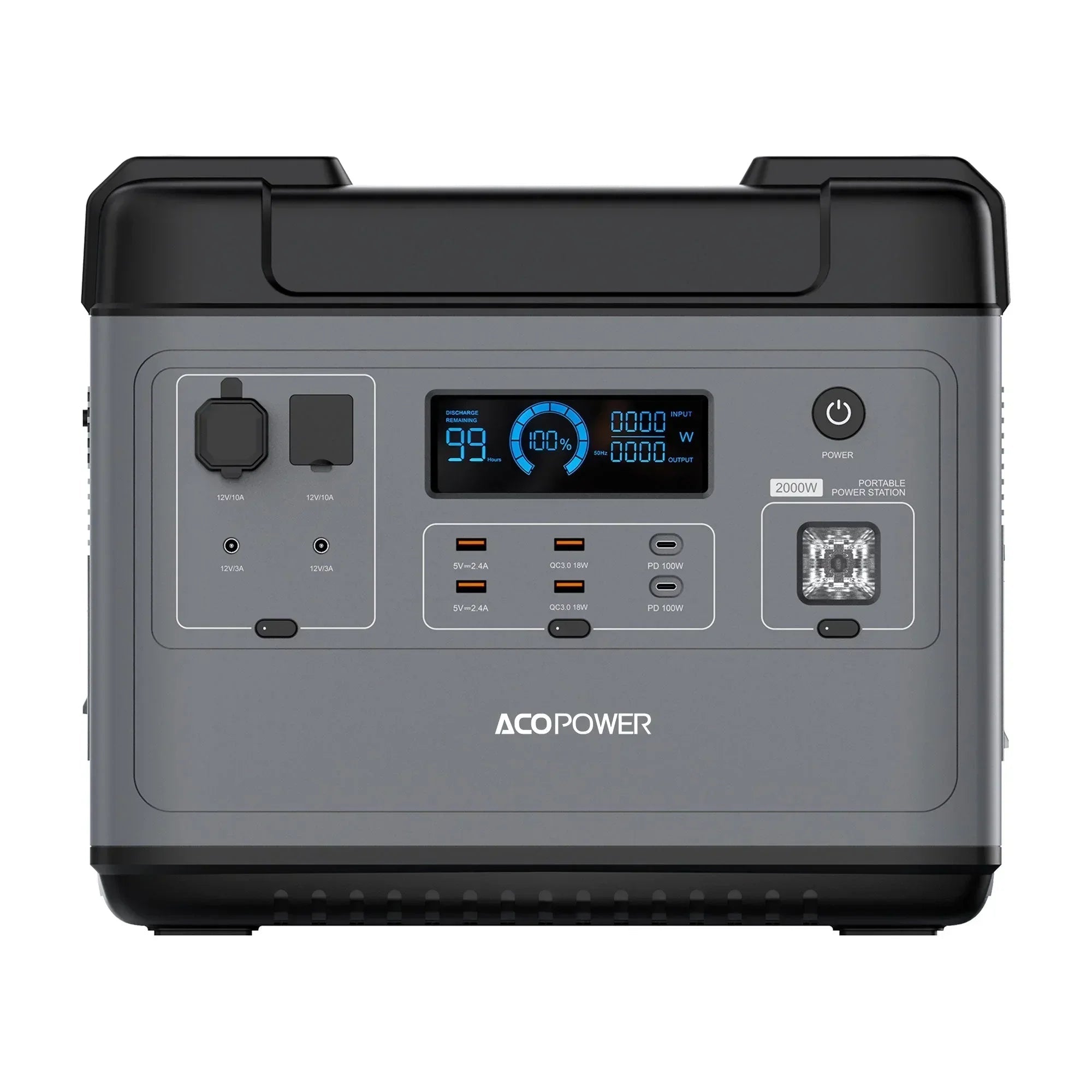 ACOPOWER P2001 Portable Power Station 2000W/2000Wh - OVERLANDERS Outfitter
