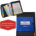 Boat Documents Organizer by The Boat Galley Store, featuring compartments for storing boating paperwork and essentials.
