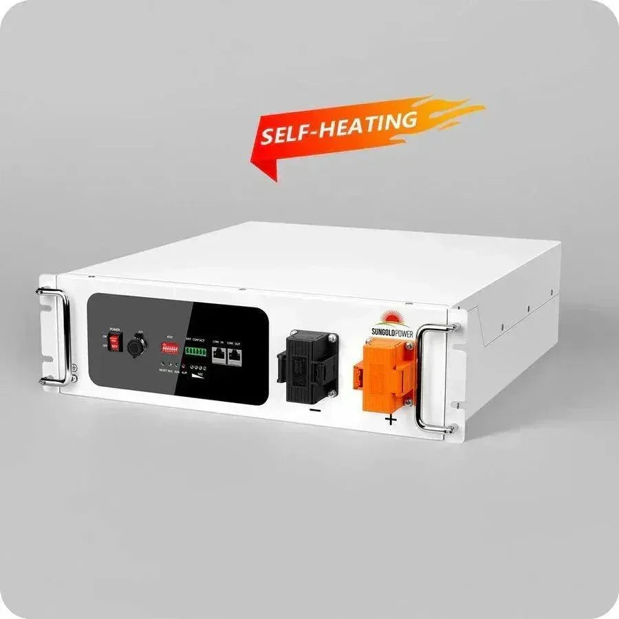Off Grid Solar Kit by Green Vista Living with 12 solar panels, lithium battery, and inverter for 10KW power system.
